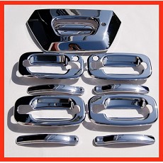 VioCH 02-06 Chevy Avalanche Chrome Door Handle Covers C
